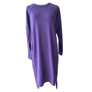 zuda Z-Knit Sneaker Dress Size Petite XXS Purple Sneaker Dress A384404 NEW